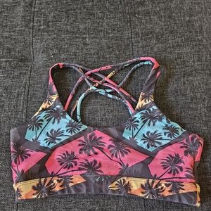 Feed Me Fight Me Sports Bra